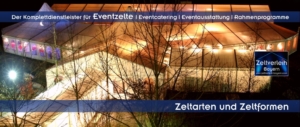 Zelte | Catering | Ausstattung | Entertainment